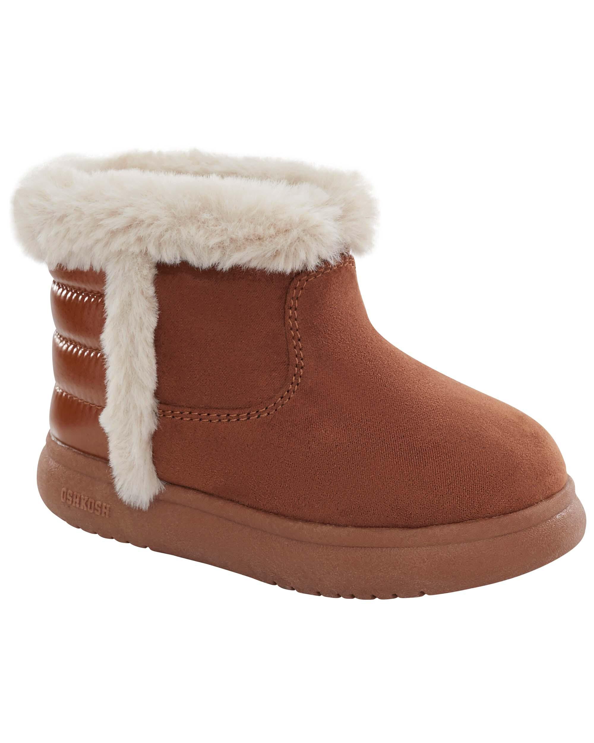 Toddler Sherpa Lined Cozy Boots