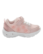 Toddler Glitter Light Up Sneakers - Pink, image 3 of 8 slides
