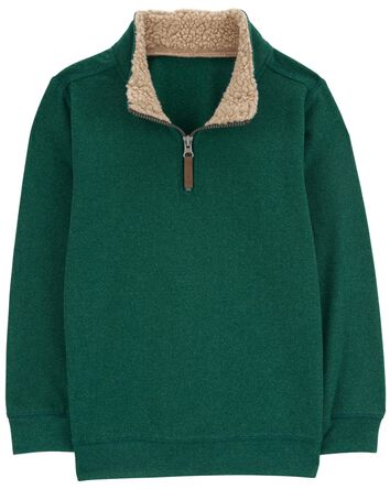 Kid Half-Zip Pullover Sweater, 