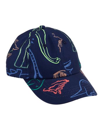 Toddler Dinosaur Swim Baseball Cap, 