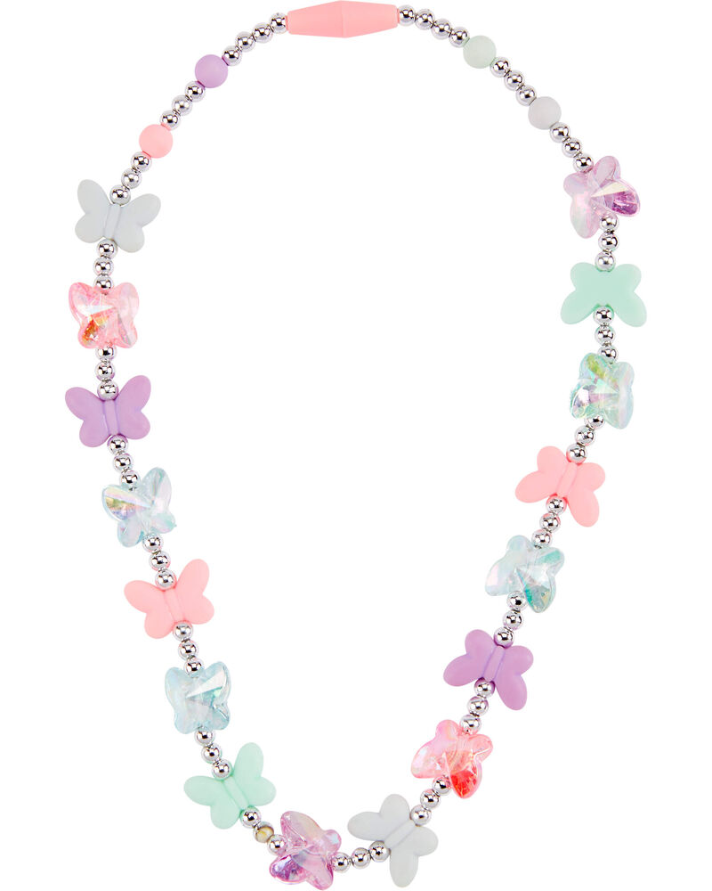 3-Piece Butterfly Necklace & Bracelets Set, image 3 of 3 slides