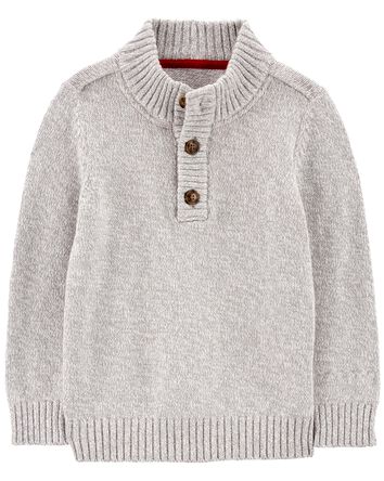 Toddler Pullover Cotton Sweater, 