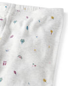 Kid Organic Cotton Pajamas in Icon Print, image 2 of 5 slides