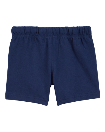 Toddler Pull-On French Terry Shorts - Navy, 