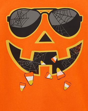 Toddler Halloween Jack-O-Lantern Graphic Tee, 