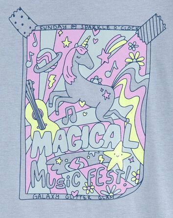 Kid Magical Music Fest Jersey Graphic Tee, 