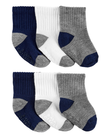 Baby 6-Pack Crew Socks, 