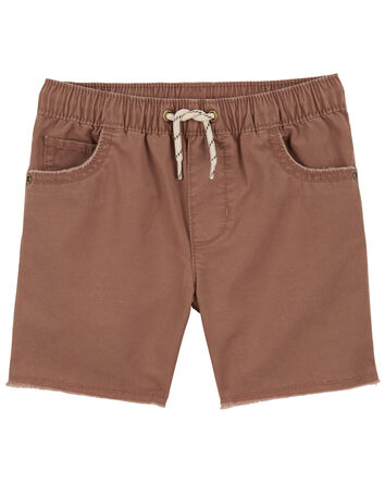 Toddler Pull-On Poplin Shorts, 