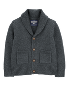 Toddler Chunky Knit Button-Front Cardigan, image 1 of 3 slides