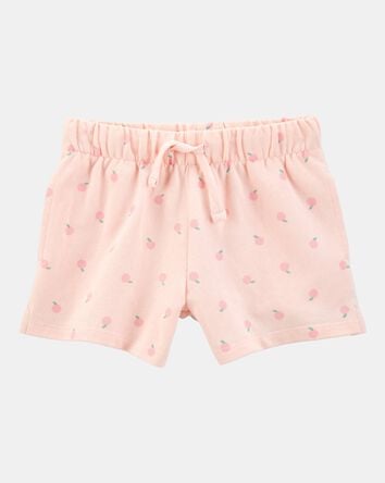 Toddler Girl Pull-On French Terry Shorts - Pink, 
