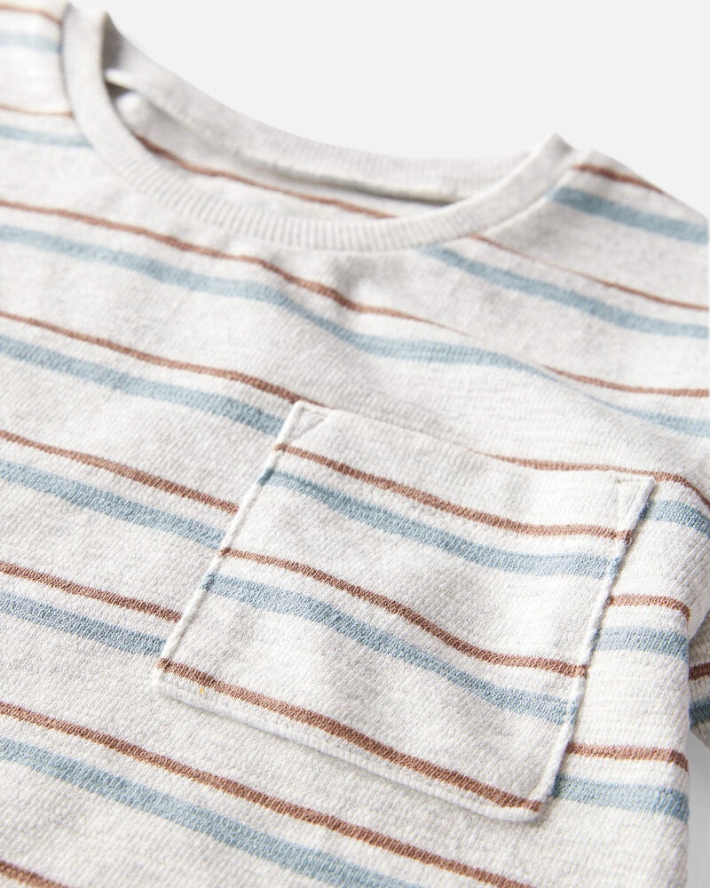 Toddler 2-Piece Shorts Set Made with Organic Cotton, image 3 of 5 slides