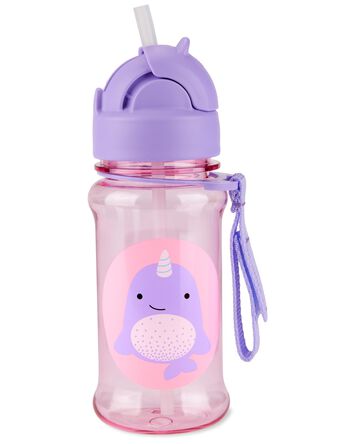 ZOO Straw Bottle With Tritan&trade; Renew - Narwhal, 