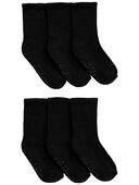 Black - 6-Pack Socks