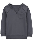 Kid Long-Sleeve Fleece Pullover, image 1 of 3 slides