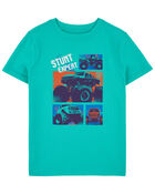 Kid 2-Pack Racecar & Monster Truck Graphic Tees, image 4 of 5 slides