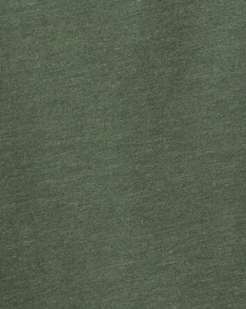 Toddler Boy Long-Sleeve Pocket Tee - Dark Green, 