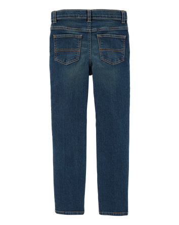 Kid Dark Wash Straight-Leg Jeans, 