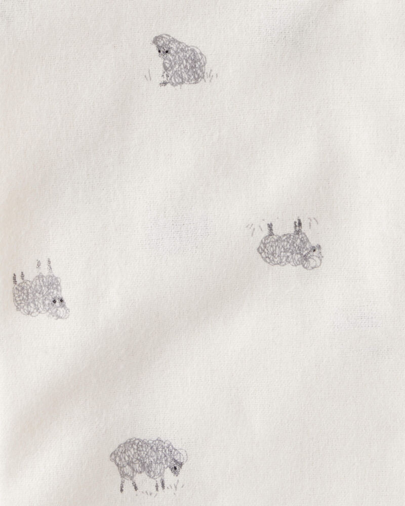 Baby 4-Pack Sheep Blanket - White, image 4 of 5 slides