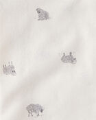 Baby 4-Pack Sheep Blanket - White, image 4 of 5 slides