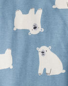 Baby Boy 4-Pack Polar Bear Animal Print Long-Sleeve Multipack Bodysuits , image 3 of 6 slides