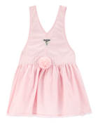 Baby Bunny Glitter Jumper Dress - Pink, image 2 of 4 slides