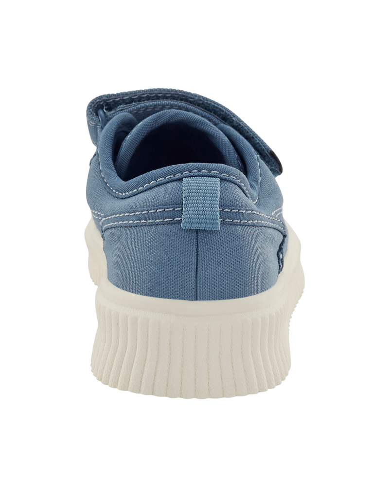 Toddler Canvas Sneakers - Blue, image 3 of 7 slides