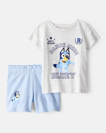 Baby 2-Piece "Dance Mode" Bluey Outfit Set , 