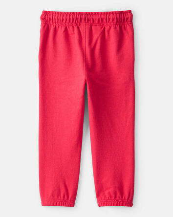 Toddler Boy French Terry Jogger - Red, 