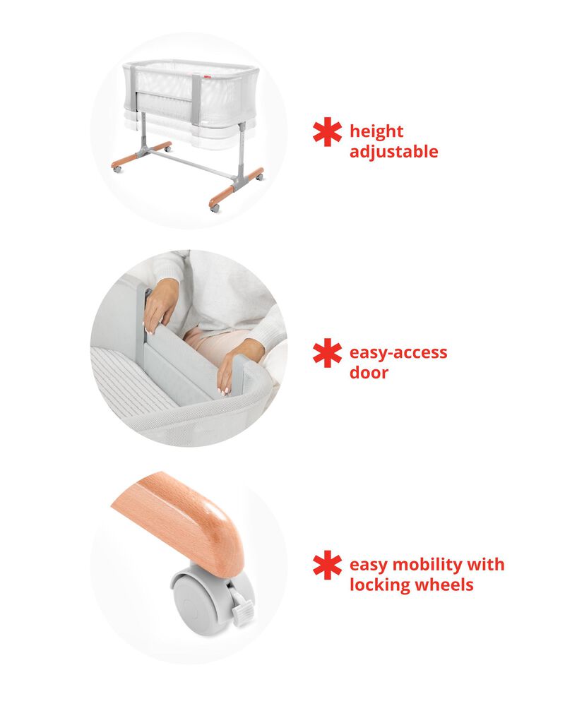 Cozy-Up 2-in-1 Bedside Sleeper & Bassinet, image 3 of 13 slides