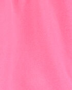 Kid Pull-On French Terry Shorts - Pink, image 3 of 4 slides