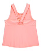 Kid Active Twist Tank & Wrap Skort Set - Coral, image 4 of 7 slides