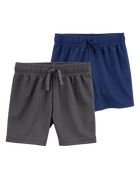 Toddler 2-Pack Active Mesh Shorts, image 1 of 11 slides