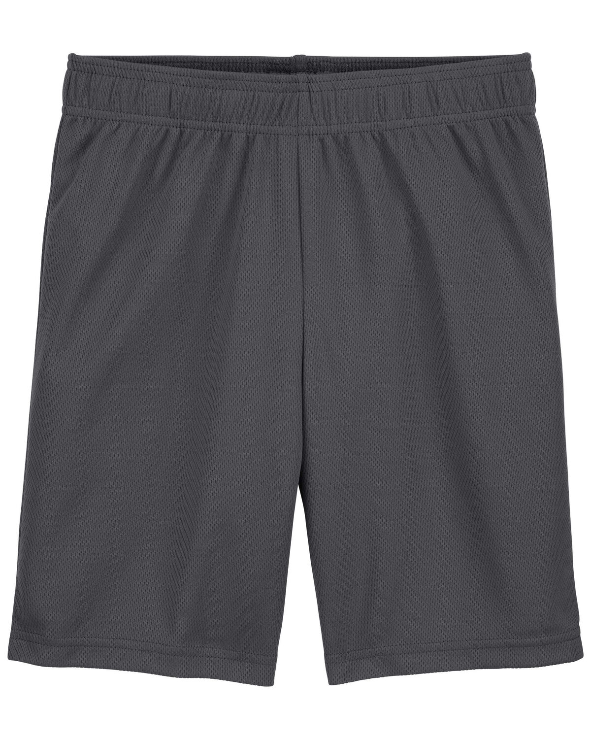Grey Kid Athletic Mesh Shorts | carters.com