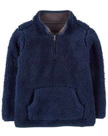 Kid Quarter Zip Fleece Pullover, 