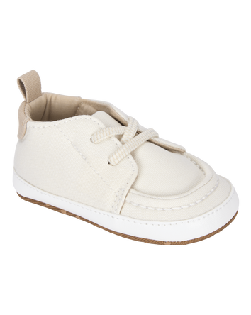 Baby Casual Boat Shoes - White, 