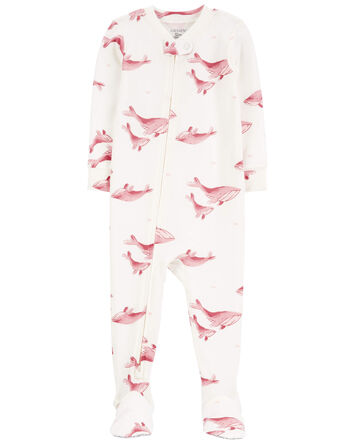 Baby 1-Piece Whale PurelySoft Footie Pajamas, 