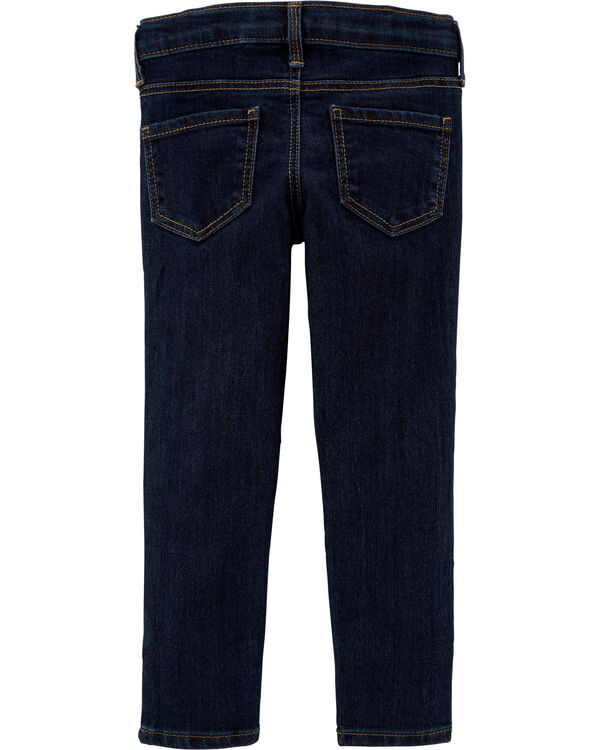 Heritage Rinse Toddler Dark Blue Wash Super Skinny-Leg Jeans | carters.com