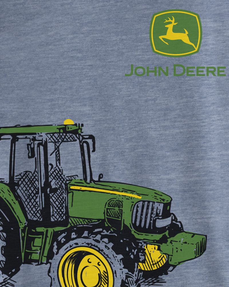 Toddler John Deere Short-Sleeve Graphic Tee - Blue, image 2 of 2 slides