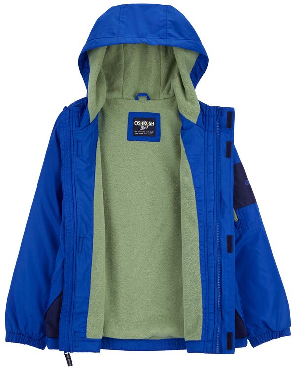 Kid Fleece Lined Colorblock Jacket