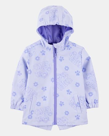 Toddler Girl PAW Patrol Rain Jacket - Purple, 
