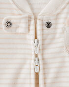 Baby Loose Fit Long-Sleeve Wearable Blanket - Cream, image 3 of 4 slides