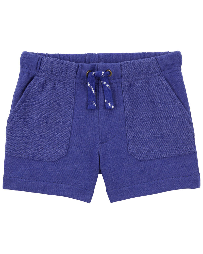 Baby Pull-On Reverse Pockets French Terry Shorts, image 1 of 3 slides