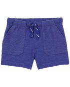 Baby Pull-On Reverse Pockets French Terry Shorts, image 1 of 3 slides