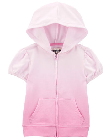 Toddler Terry Hooded Full Zip Cover-Up , 