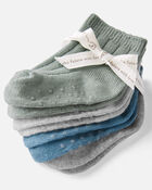 Baby 4-Pack No-Slip Ankle Socks , image 2 of 3 slides