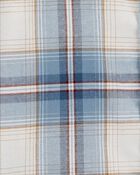 Toddler Plaid Button-Front Shirt, image 3 of 4 slides