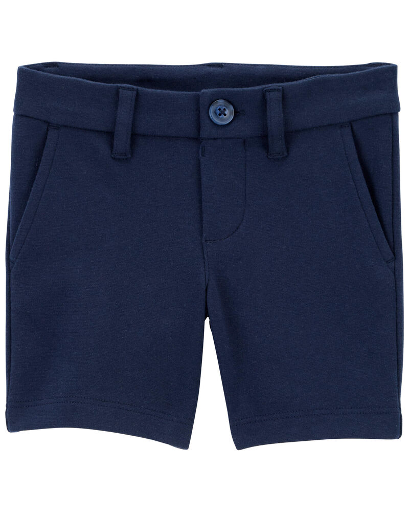 Toddler 3-Pack Stretch  Uniform Chino Shorts, image 2 of 3 slides