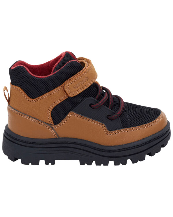 Tan/Black Toddler Hiking Boots