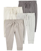 Baby 9-Piece Short-Sleeve Bodysuits & Pull-On Pants Set, image 8 of 8 slides