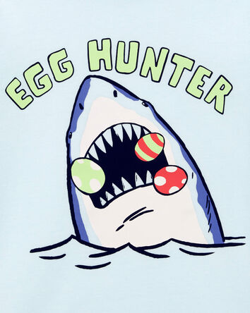Toddler Egg Hunter Shark Graphic Tee, 